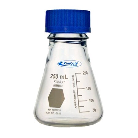 Dwk Life Sciences Kimcote Flask, 250ml, 6/PK 218220